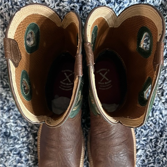 Twisted X Men's Lite Cowboy Work NWS Toe (Steel Toe) 12" Size 10D - Picture 8 of 10